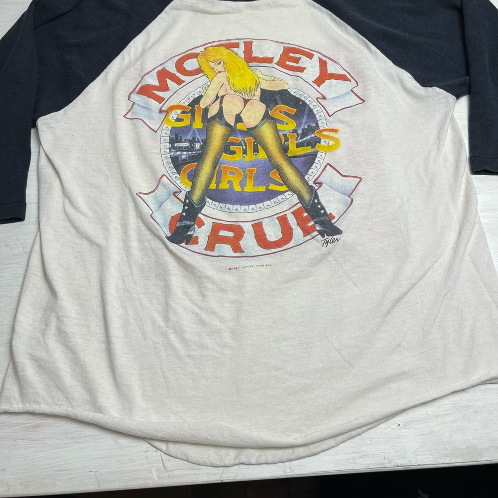 Vintage motley crue bad boy boogie rare size small